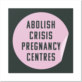 Abolish Crisis Pregnancy Centres - They're Anti Abortion Posters and Art